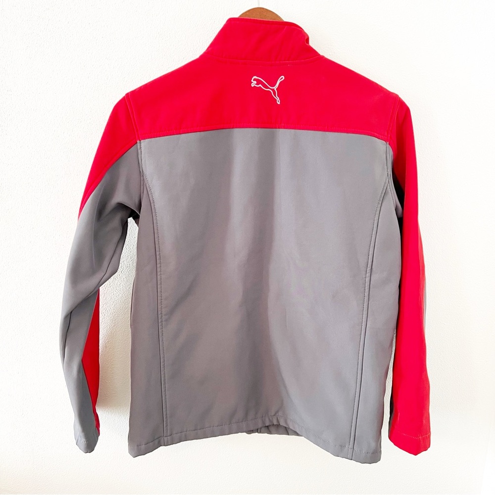 Puma Soft Shell Jacket-Boys-Size-Large - Picture 2 of 7